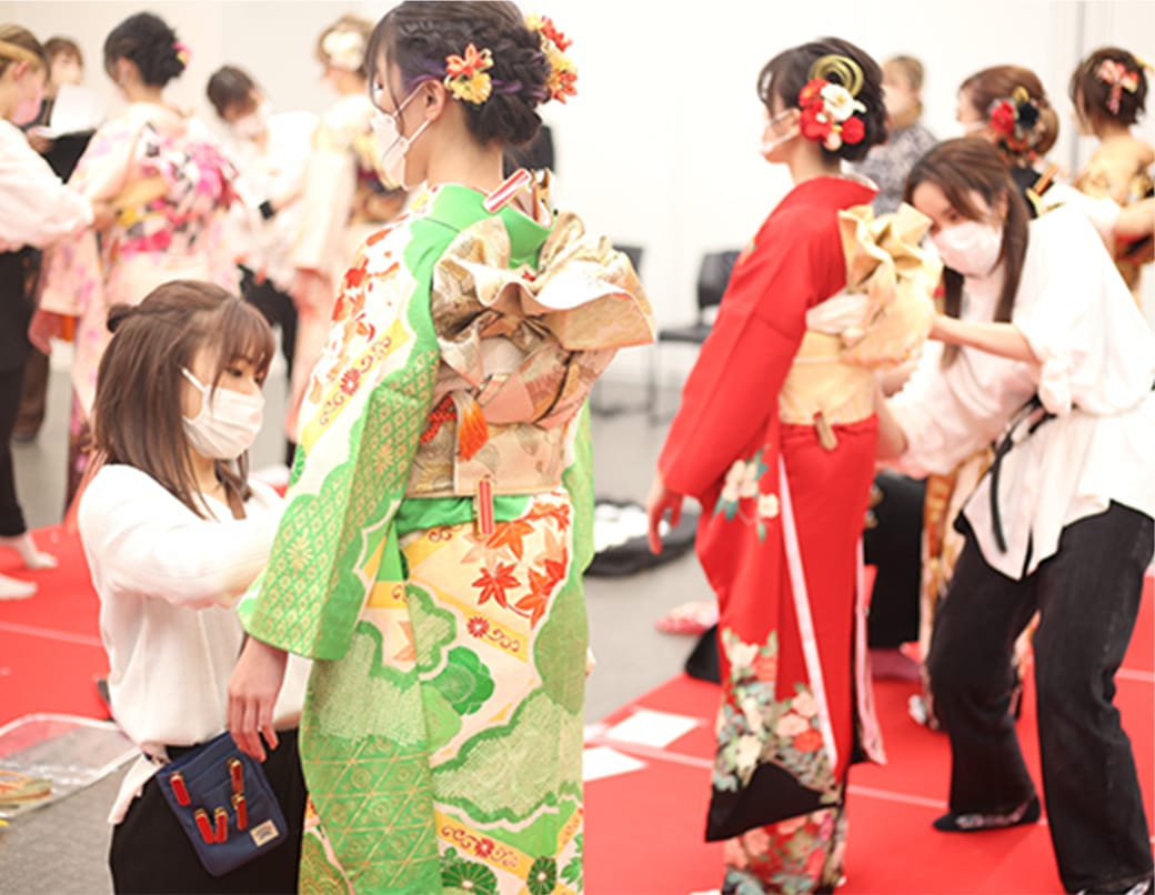 参加者は全員が サロン従事者で開催